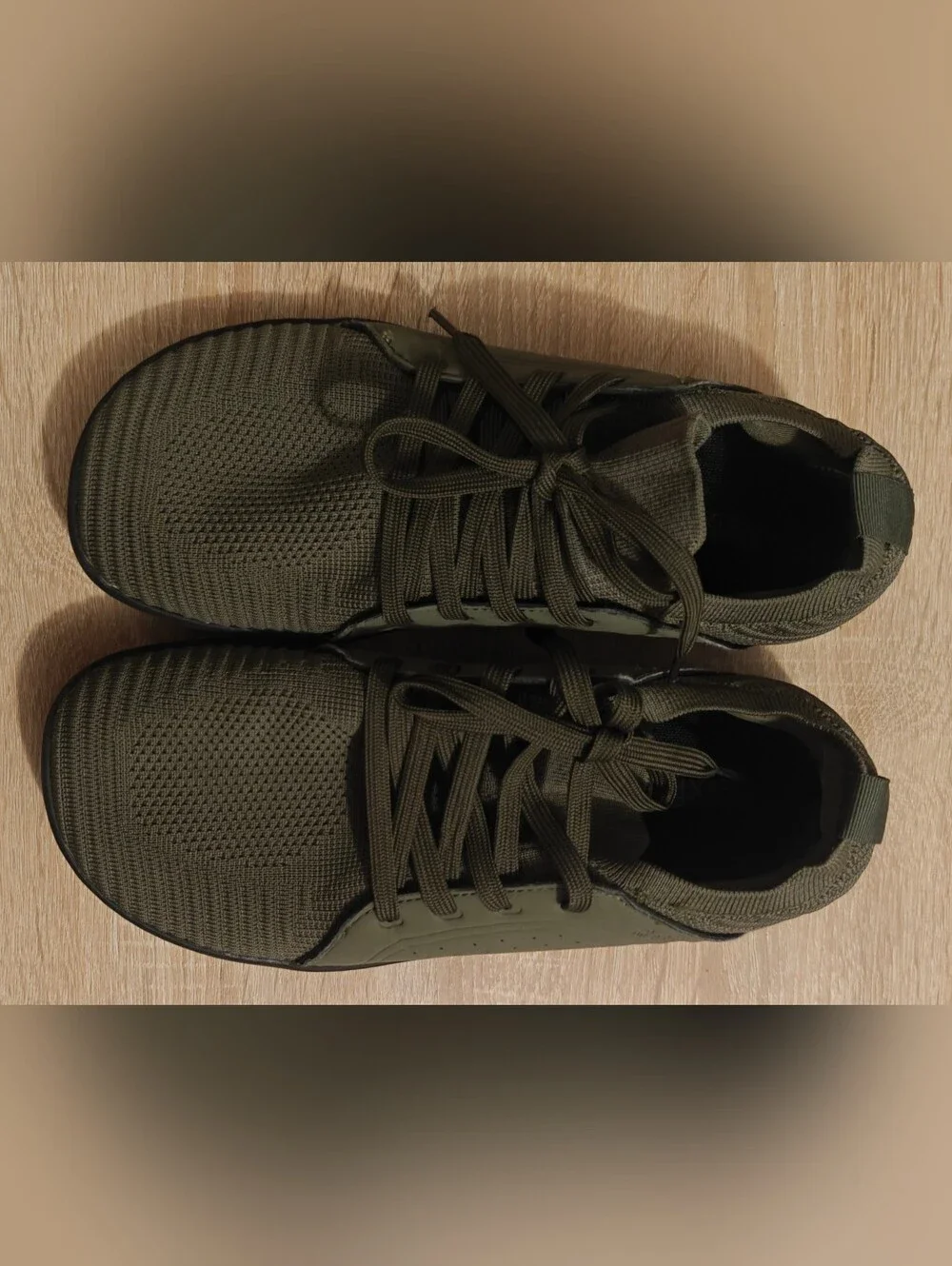 RELXFEET Barefoot Shoes Men's Size US 9.5 / EU 43 Green Minimalist Sneakers